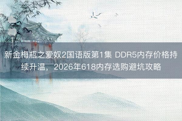 新金梅瓶之爱奴2国语版第1集 DDR5内存价格持续升温，2026年618内存选购避坑攻略